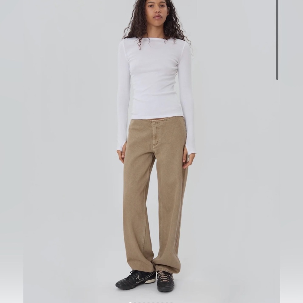 Still Here Sport Jean in Pear